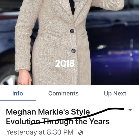 Grey ‘Boucle’ Coat - Picture 6 of 6